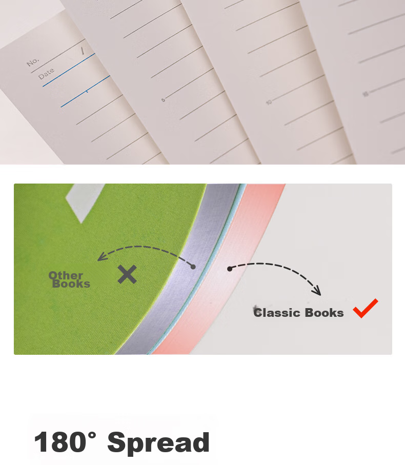 Блокнот Deli Classic Soft Notebook, A5, 40 листов, случайный цвет