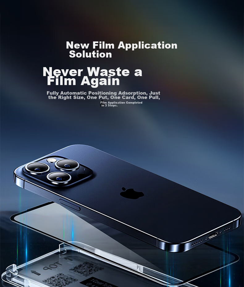 Защитное стекло ALittleFlower для Apple iPhone 14 Pro Max, прозрачное, противоударное, антибликовое, 0.3 мм