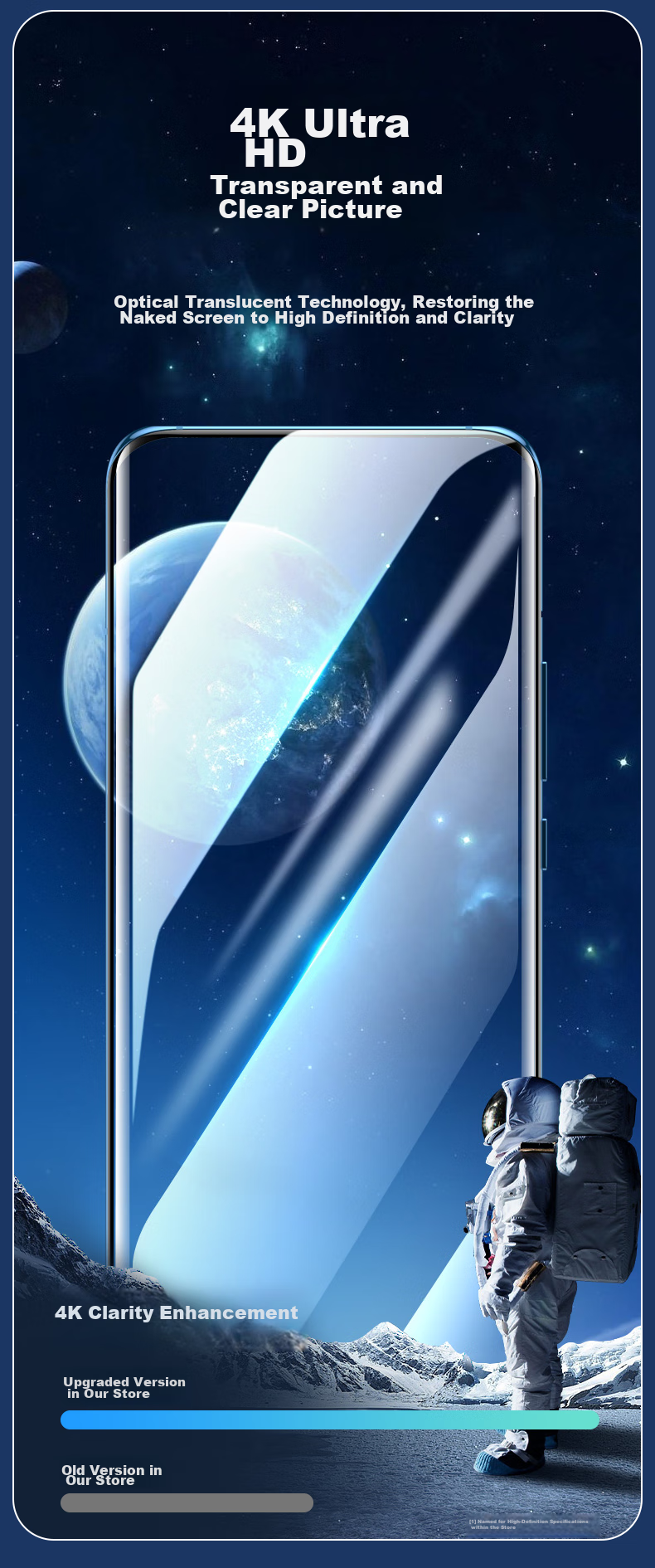 Защитное стекло KOOLIFE для Honor 70 Pro / Honor 70 Pro+ смартфон, закаленное, полное покрытие, высокое разрешение, защита от падений, отпечатков пальцев