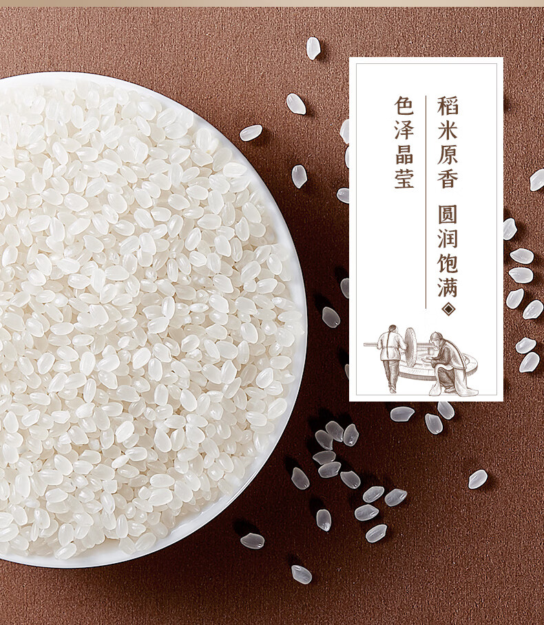 裕道府 东北大米 来碗好饭 生态香米5kg 当季新米