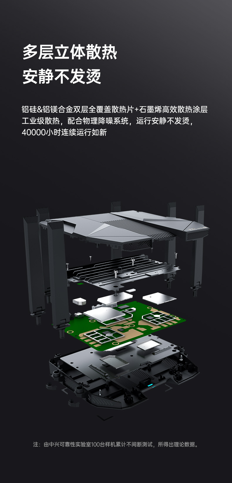 中兴ZTE【骐骥系列】AX5400Pro双频千兆 自研12核主芯片 2.5G端口无线路由器 wifi6 电竞路由穿墙大覆盖