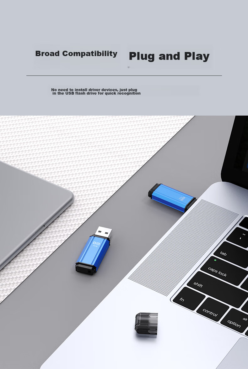 USB-флеш-накопитель DM PD206, 4 ГБ, USB 2.0, синий