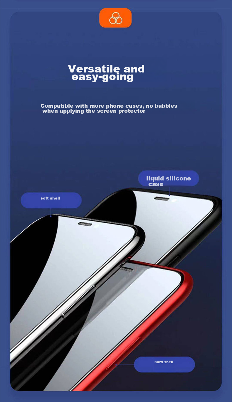Защитное стекло KOOLIFE для Apple iPhone 11/XR, полноэкранное, с защитой от шпионского просмотра, антибликовое, противоударное, антиотпечатки