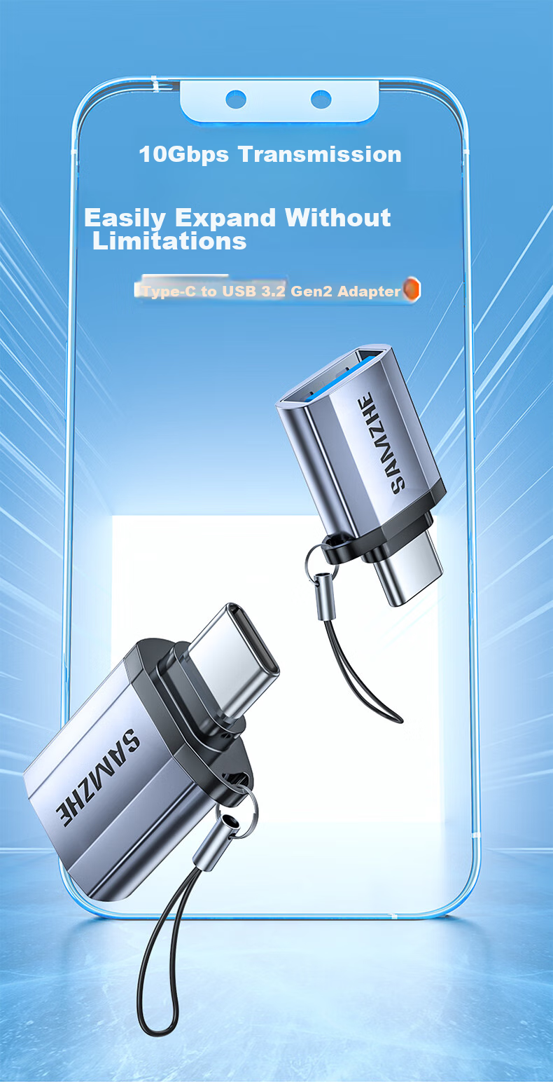 Переходник Type-C на USB 3.2