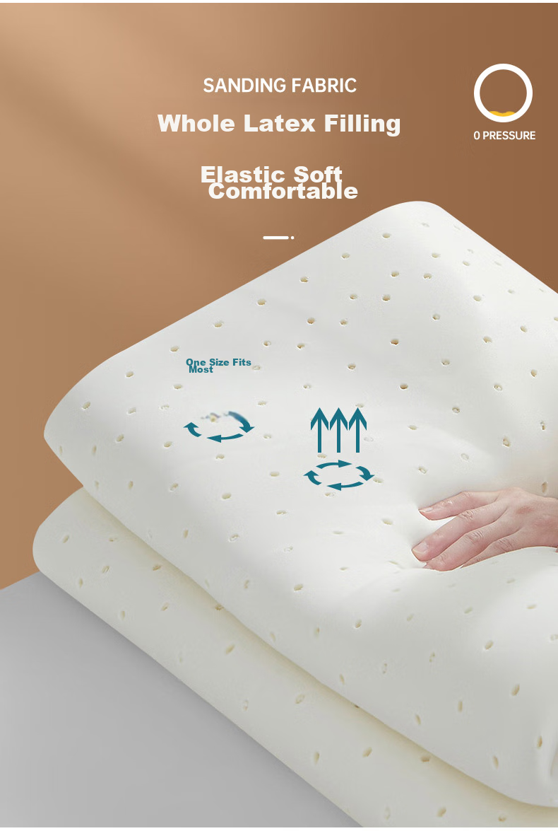 Наматрасник I-WILL Latex Foam Pad, 90x190 см, толщина 9 см, с наполнителем из латекса и пены
