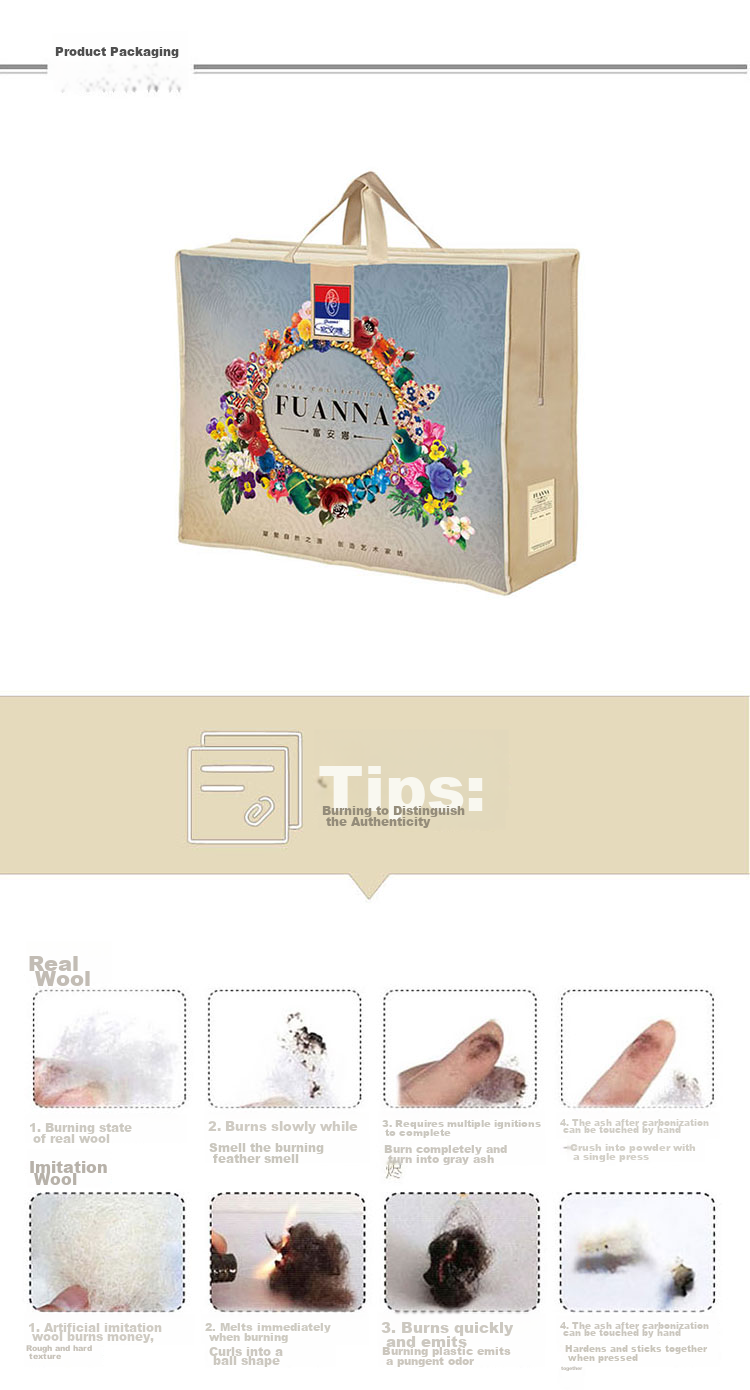 Одеяло FUANNA из 100% австралийской шерсти, зимнее, утолщенное, 152*210 см, 2.9 кг