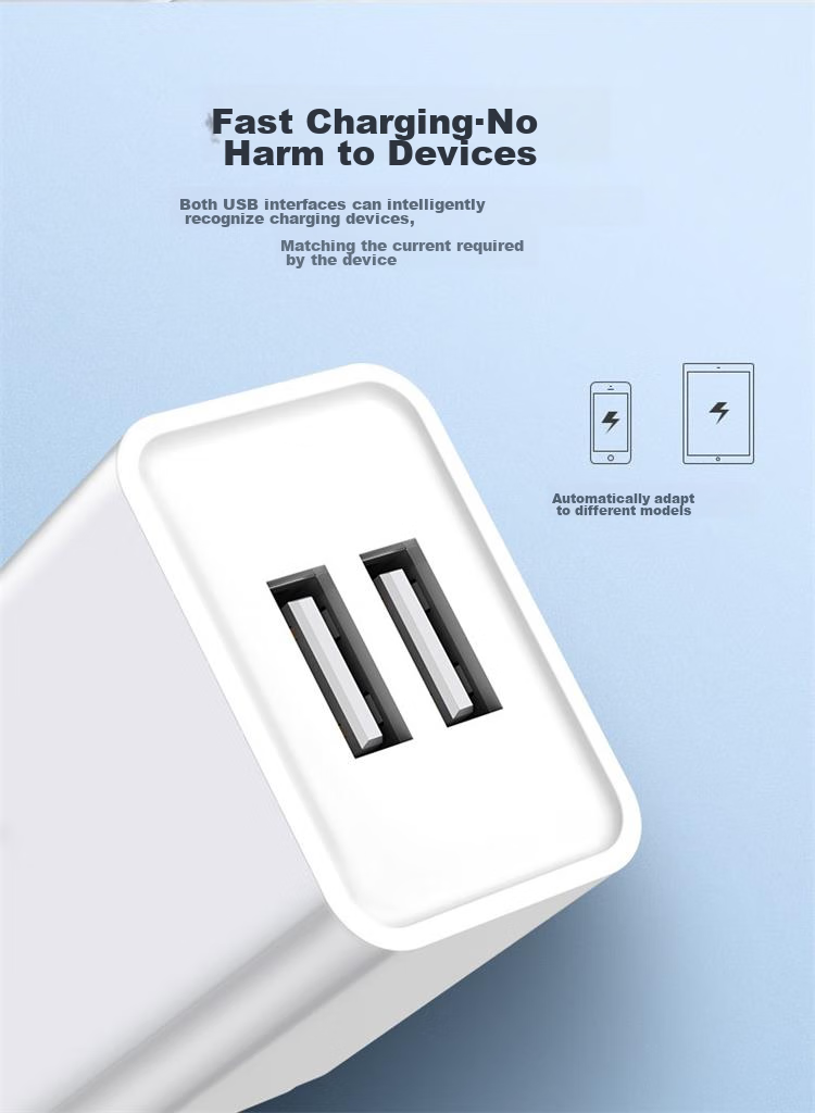 Зарядное устройство Zitai для Apple 14/13, кабель Type-C, совместимый с iPhone 14/13/12/11/XS/XR/8/iPad, 2A зарядное устройство + 1-метровый кабель Apple, белый
