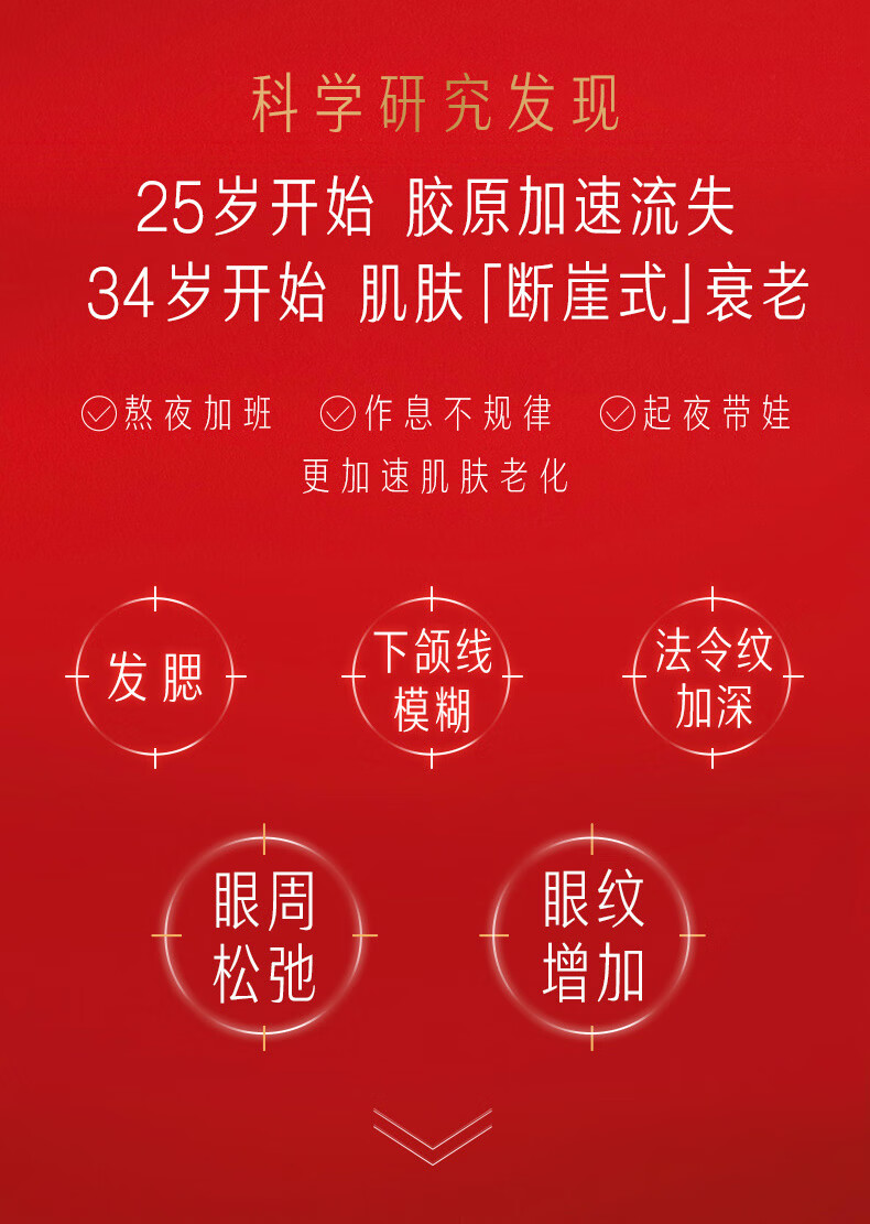 玉兰油（OLAY）超红瓶眼面礼盒（面霜50g+眼霜15g）护肤品套装生日礼物