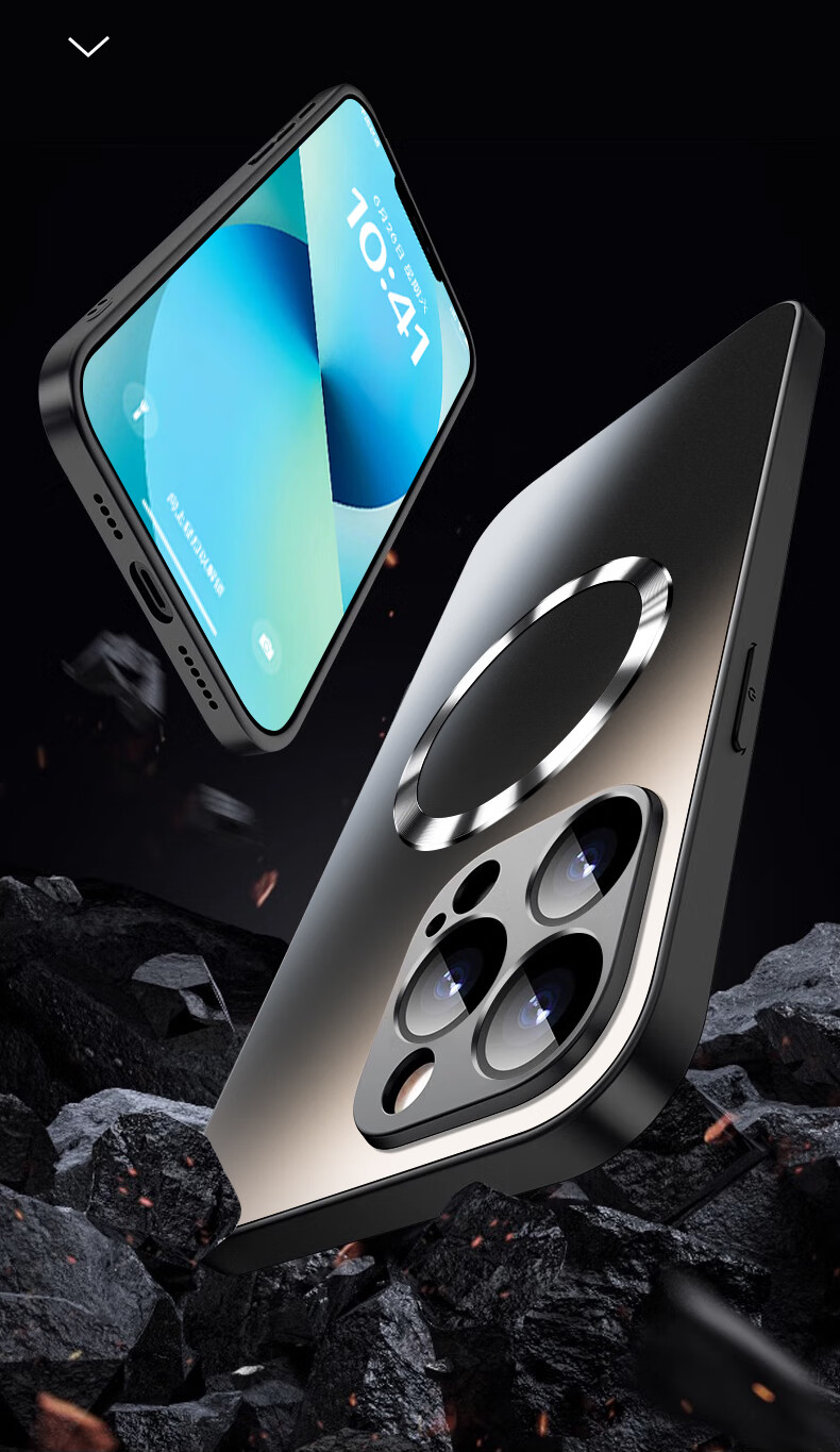 Защитный чехол NEYAA AG Frosted для Apple iPhone 13 Pro Max, с поддержкой MagSafe, противоударный, темно-зеленый