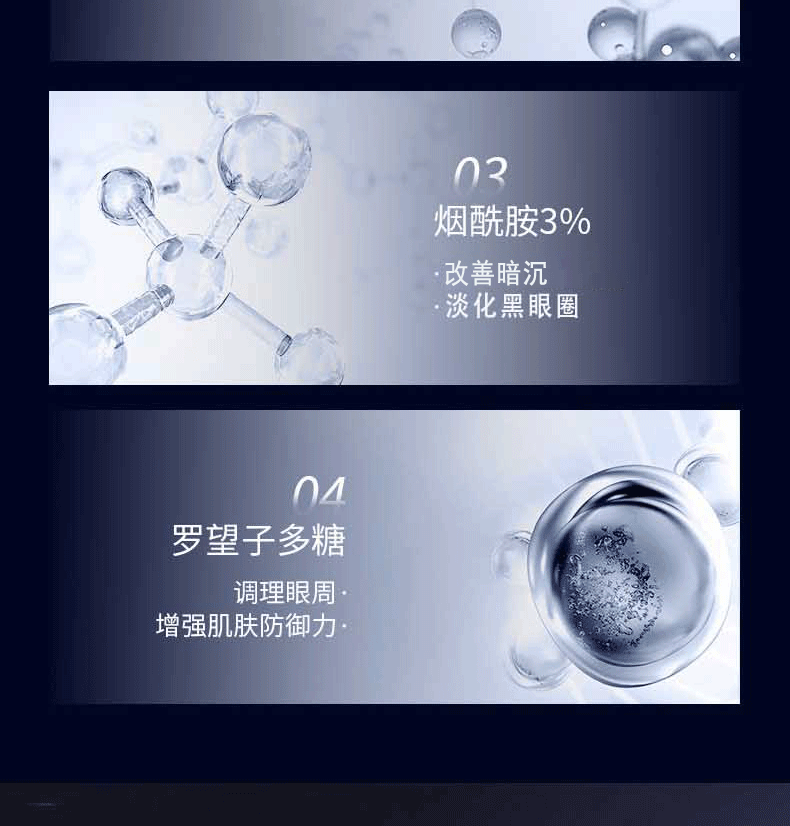 广药白云山 类蛇毒眼霜眼袋黑眼圈淡化细纹脂肪粒鱼尾纹提拉紧致眼纹男士女30g