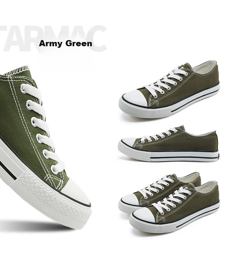 Warrior Classic Low-Top Canvas Shoes for Men And Women, Spring And Autumn Sneakers, Casual Shoes, Running Shoes for Couples, Sports Shoes, 391 Black, Size 41