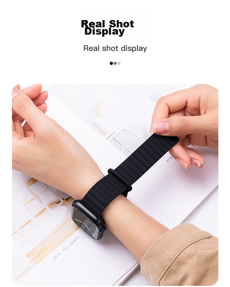 Ремешок для часов Weiqiantu, совместимый с Huawei FIT4pro/FIT4/FIT3, официальный стиль, плетеный нейлоновый ремешок с липучкой, зеленый