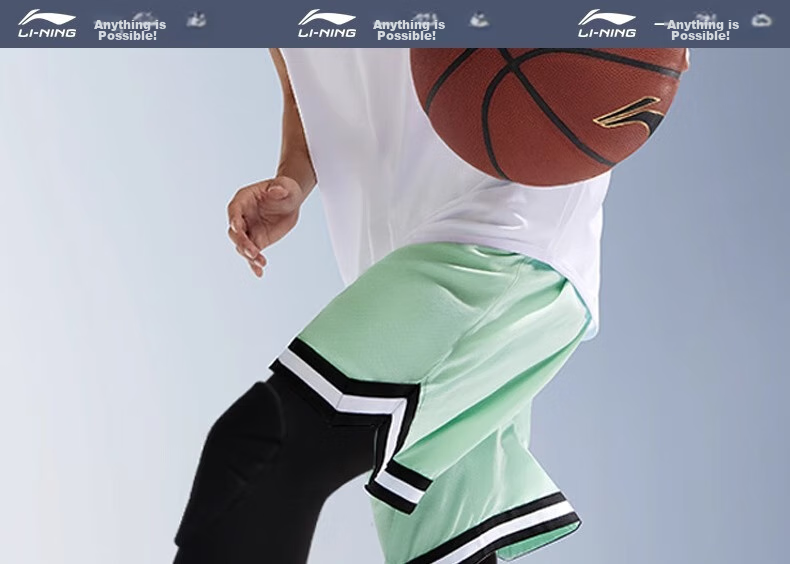Наколенники Li-Ning Sports, противоударные удлиненные, с защитой колена, для бега, фитнеса, баскетбола и футбола, размер 2XL, черные