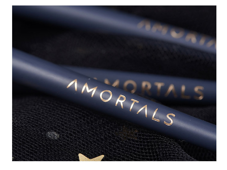 尔木萄（AMORTALS）星耀眼部化妆刷套装（5支装）眼影刷腮红刷唇刷 新年礼物