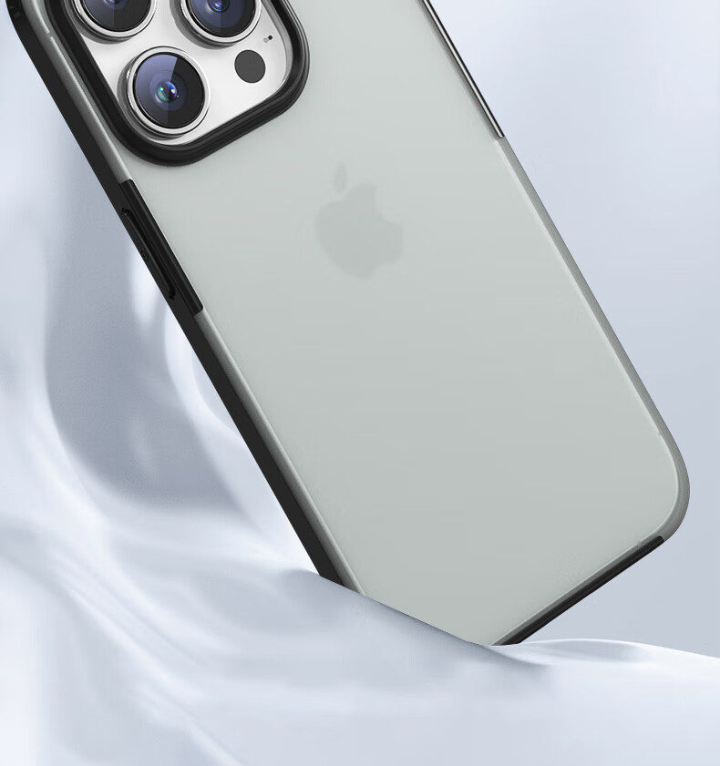Чехол Lanxingxiansheng для iPhone 15 Pro Max, матовый, противоударный, ультратонкий, премиум серый