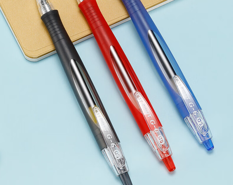 Ручка гелевая PILOT G6-Short Chubby Retractable, синяя, 0.5 мм, BL-G6