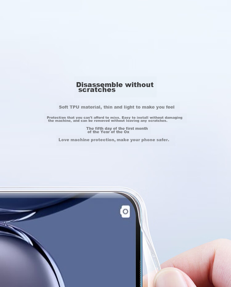 Прозрачный чехол Snowkids для Huawei P50 Pro, противоударный, мягкий, ультратонкий