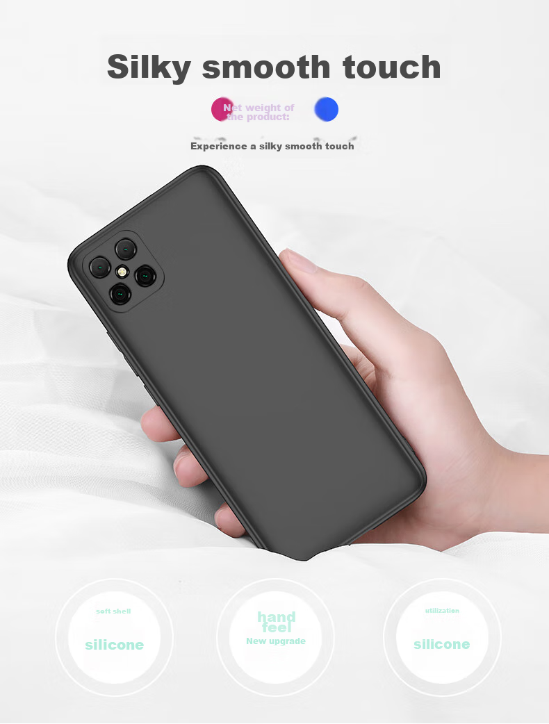 Чехол для телефона HotFire, совместимый с Huawei Nova 8 SE и Honor Play 5, защита от падений и царапин, простой стиль, черный