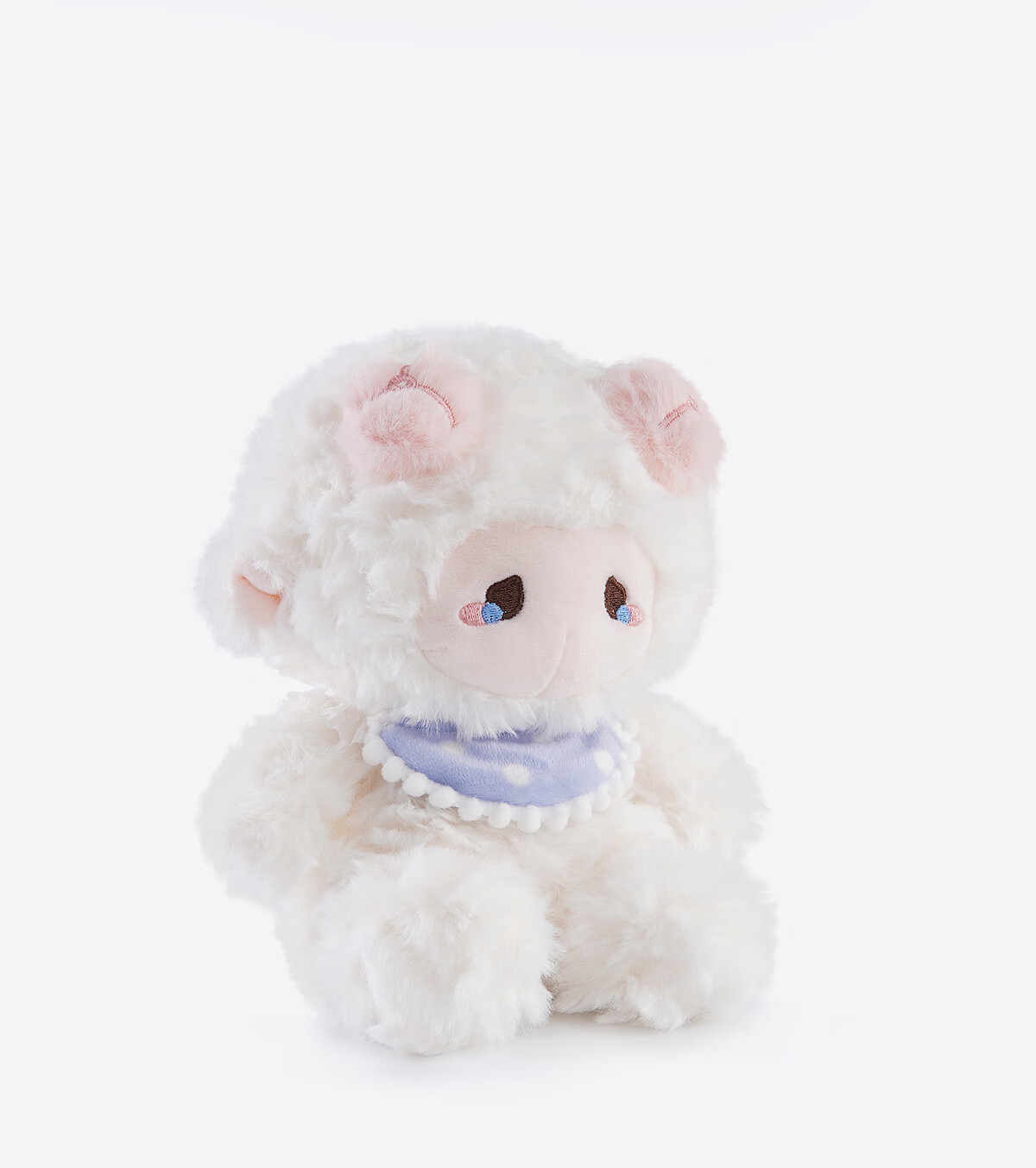 Zeouji Puff Pastry Little Lamb Table Companion Doll, Cute Plush Toy, Unscented Version, Stuffed Animal, Birthday Gift for Girls And Friends