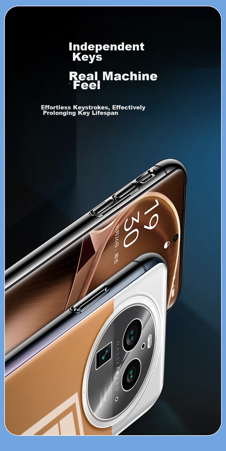 Чехол для OPPO Find X6 Pro KOOLIFE, прозрачный, силиконовый, защитный, противоударный
