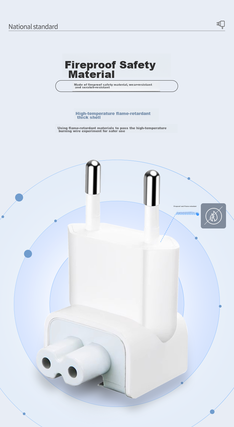 Зарядное устройство Mryc для Apple MacBook Air/Pro, универсальный адаптер питания, совместимый с iPad, версия для Китая, стандартная вилка
