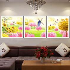 
                                                            KINGART 新中式后现代办公室客厅装饰画风景公司书房会议室挂画壁画墙画三联有框字画S52名言语录 B一套3联价格 50*70                