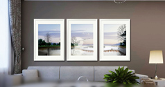 
                                                            KINGART 新中式后现代办公室客厅装饰画风景公司书房会议室挂画壁画墙画三联有框字画S52名言语录 B一套3联价格 50*70                