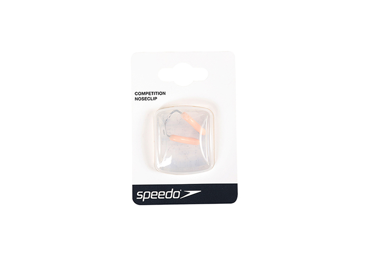 Зажим для носа Speedo, водонепроницаемый, нескользящий, профессиональное оборудование для плавания и дайвинга, телесного цвета