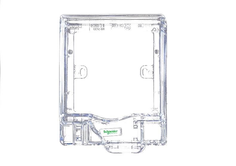 Водонепроницаемая коробка Schneider Electric 86-типа, прозрачная, защита от брызг IP55, серия Tianjia E223R_TR