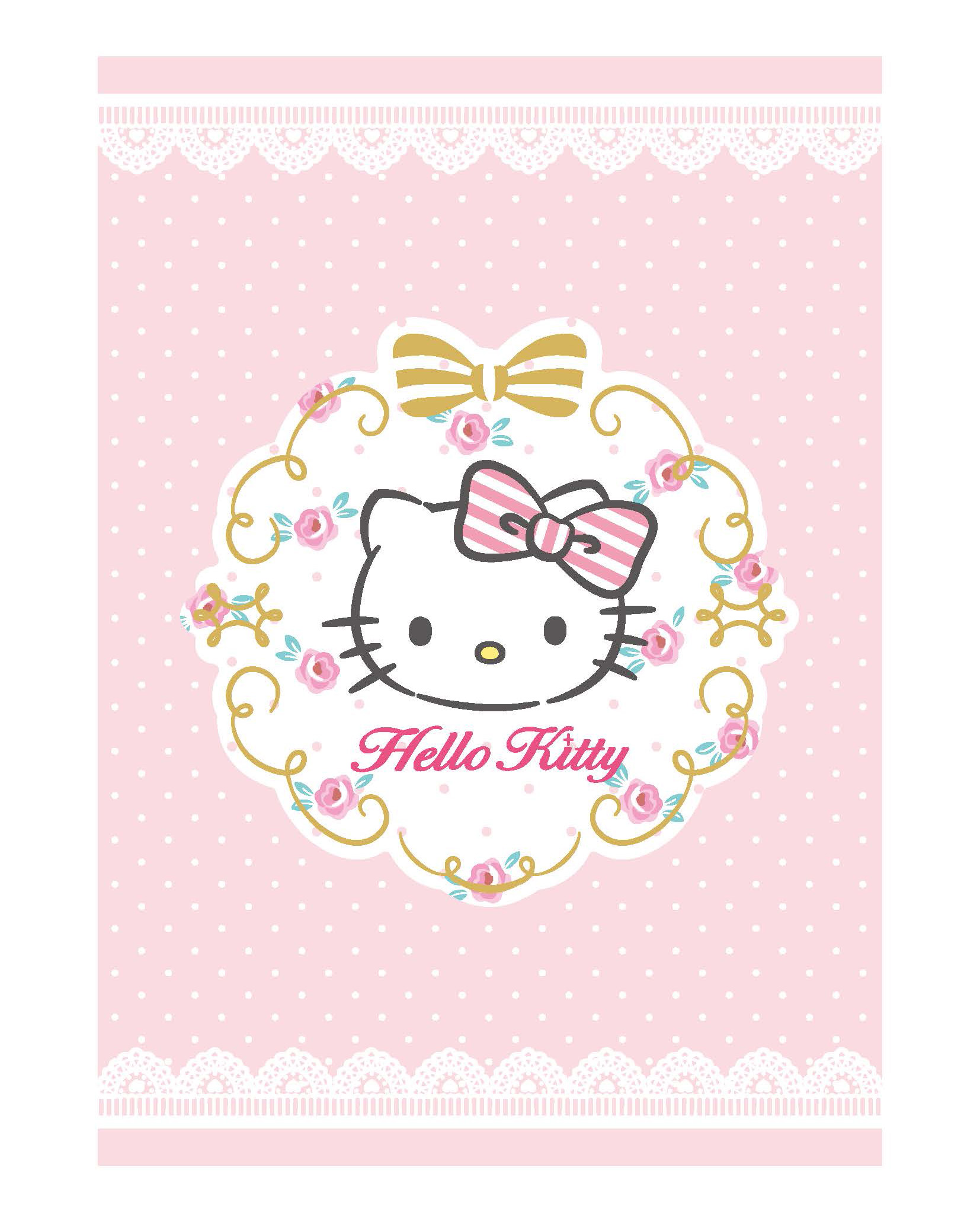 hellokitty凯蒂猫可爱粉色苹果猫咪合金钥匙圈