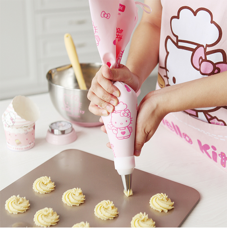 Кондитерский мешок Xuechu Hello Kitty, многоразовый, для крема и выпечки, KT7040