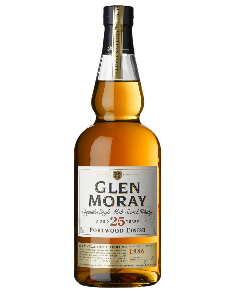 格兰莫雷（Glen Moray）洋酒 窖藏 25年 斯佩塞 单一麦芽 威士忌 700ml-京东