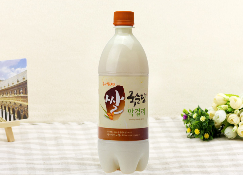 【京东超市】麴醇堂（KOOKSOONDANG）米酒 韩国进口玛克丽米酒（原味）750ml*2瓶 连包-京东