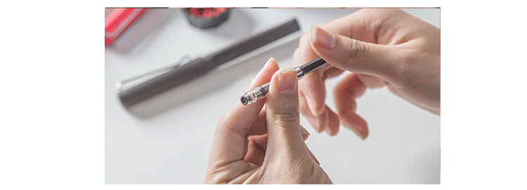 广博(guangbo)f尖钢笔明尖/练字铱金钢笔/签字笔(赠墨囊)蓝gb1091b