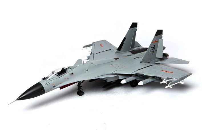 歼15航母舰载机合金模型成品1:32 战斗机飞机j15大比例军事模型72cm