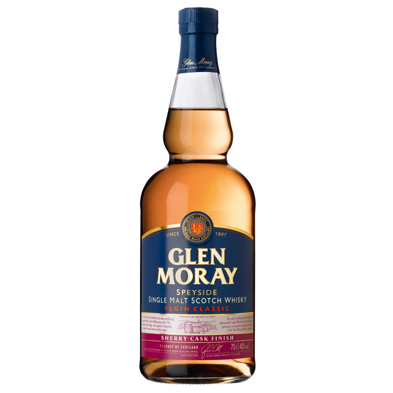 格兰莫雷（Glen Moray）洋酒 经典 雪梨桶 斯佩塞 ...-京东