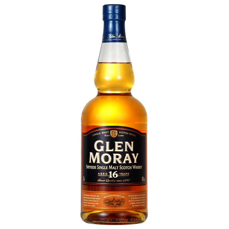 【京东超市】格兰莫雷（Glen Moray）洋酒 经典 泥煤味 斯佩塞 单一麦芽 威士忌 700ml-京东