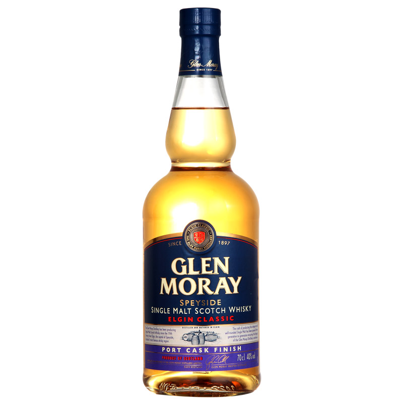 格兰莫雷（Glen Moray）洋酒 经典 波特桶 斯佩塞 ...-京东