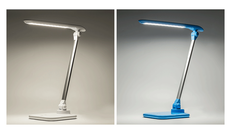 雷士照明(nvc)奥利led学习台灯阅读灯床头灯触控三档可调光可折叠