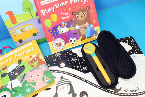 NBD萌奇笔让童年画作吸附更多色彩 NBD萌奇笔让童年画作吸附更多色彩