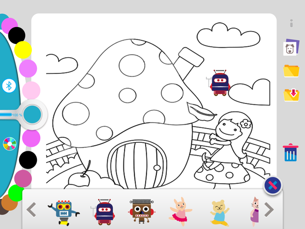 NBD萌奇笔让童年画作吸附更多色彩 NBD萌奇笔让童年画作吸附更多色彩