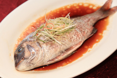 清蒸红绸鱼