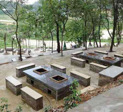 大夫山景观烧烤场自助餐