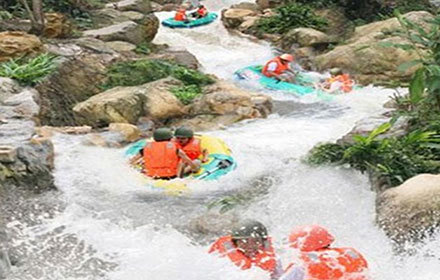 【佛山南湖国旅】 清远清泉湾动感山泉水城门