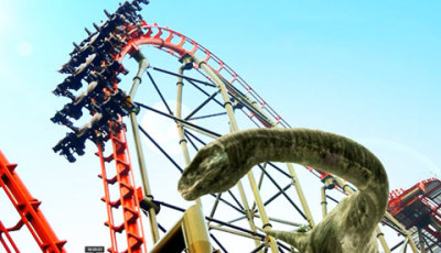 常州恐龙园4D过山车