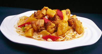 炖功夫功夫大盘鸡拌面中盘 - 西安团购网|京东团