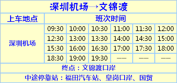 【华通巴士】深圳华通机场快线巴士单程票1张