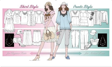 A概念服装搭配形象设计