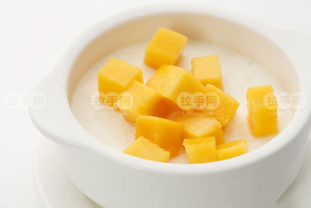 文艺小榴芒芒果双皮奶