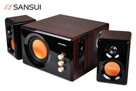 全国山水32B全木质蓝牙音箱音响U盘低音炮笔